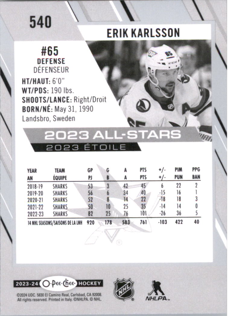 2023-24 O-Pee-Chee Hockey Card Pick (Base) 313-600