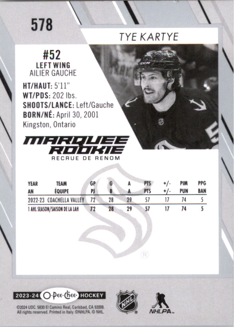 2023-24 O-Pee-Chee Hockey Card Pick (Base) 313-600