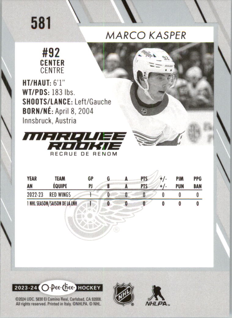 2023-24 O-Pee-Chee Hockey Card Pick (Base) 313-600