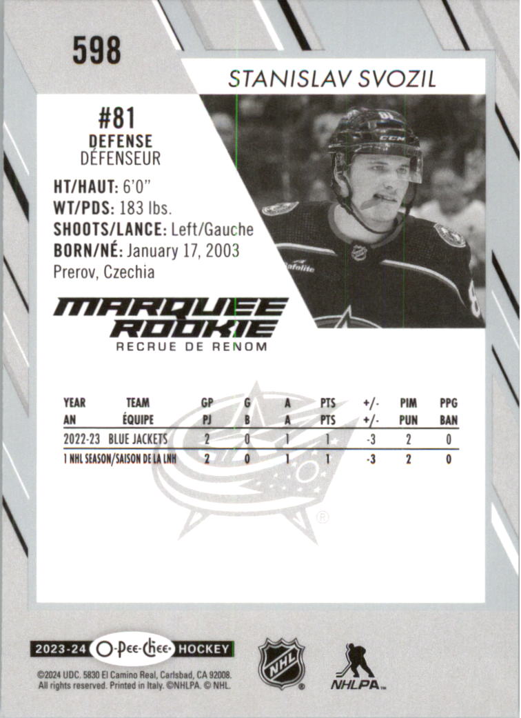 2023-24 O-Pee-Chee Hockey Card Pick (Base) 313-600