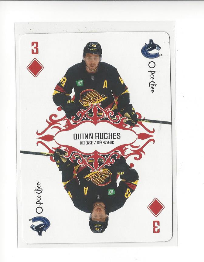 2023-24 O-Pee-Chee Hockey Playing Cards Insert Singles - You Choose