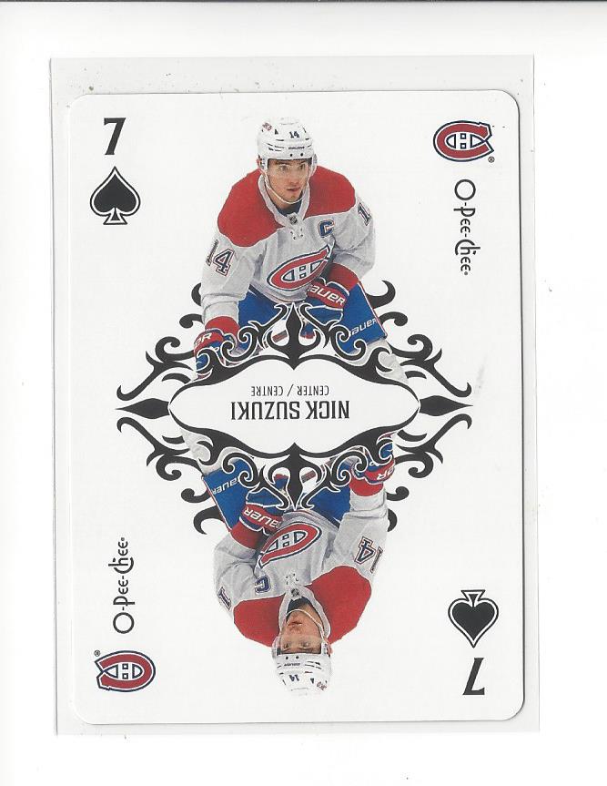 2023-24 O-Pee-Chee Hockey Playing Cards Insert Singles - You Choose