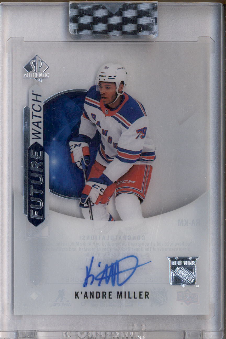 2022-23 Upper Deck Clear Cut Rookie Tribute Autographs #RAKM K'Andre Miller