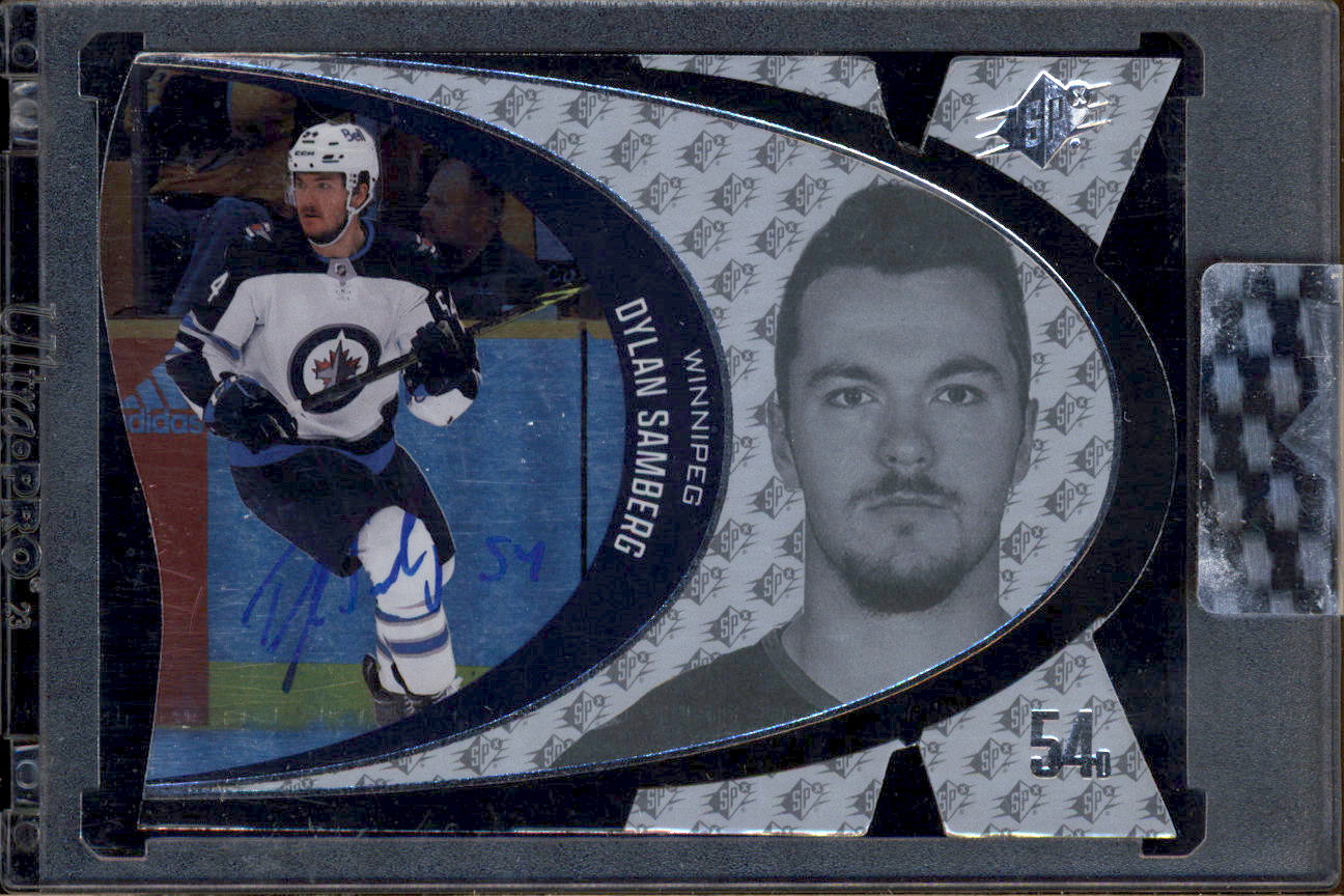 2022-23 Upper Deck Clear Cut Signature Vintage Views #SVVDS Dylan Samberg