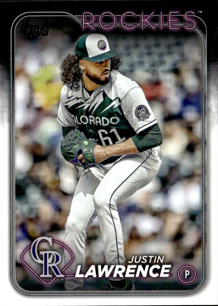 2024 Topps #259 Justin Lawrence