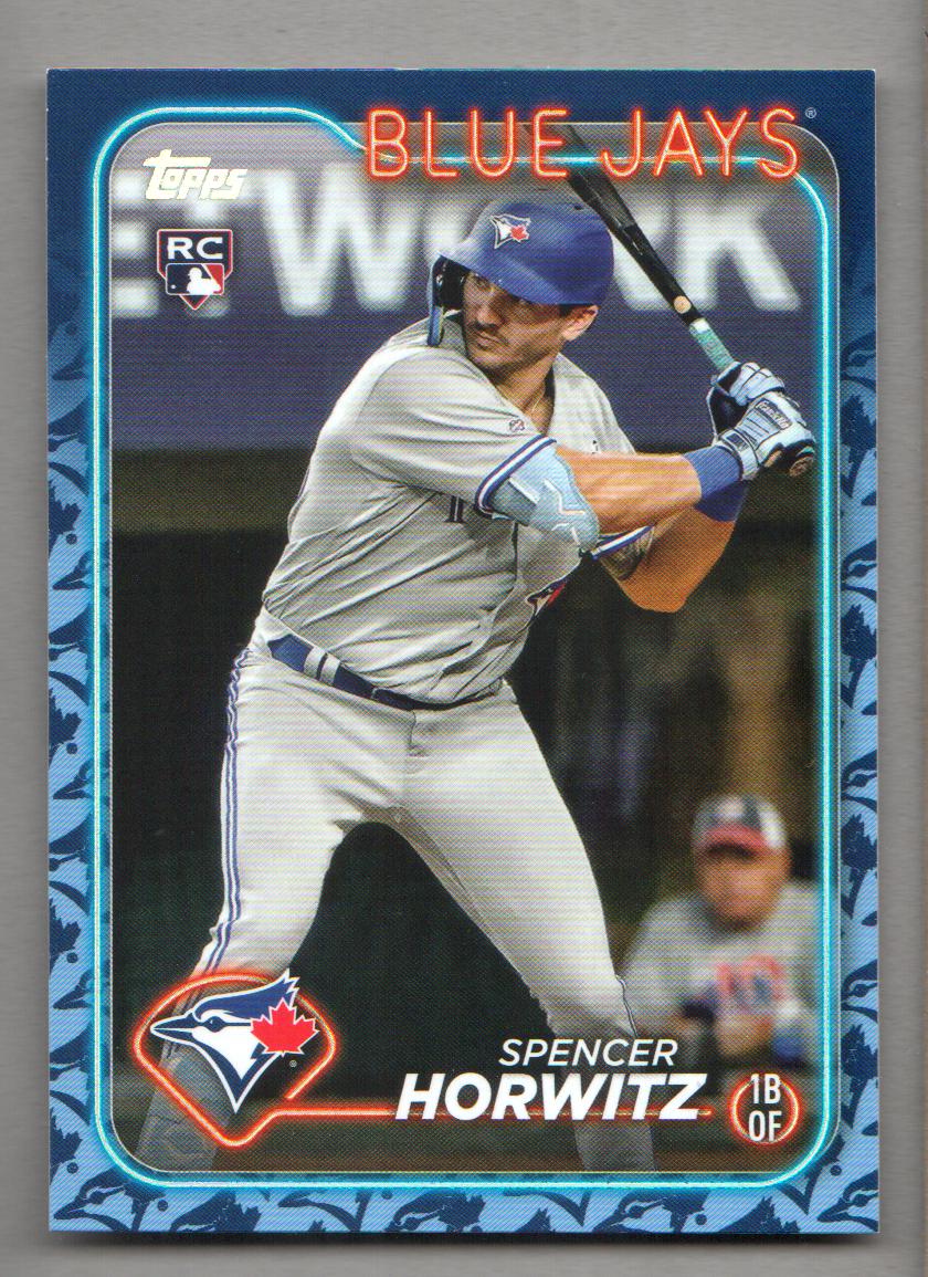 2024 Topps Team Color Border Variations #172 Spencer Horwitz - Nm-mt