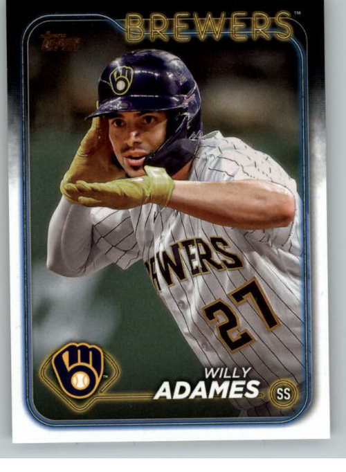 2024 Topps Golden Mirror Image Variations 33 Willy Adames NMMT