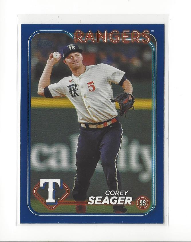 2024 Topps Baseball Royal Blue Parallel Singles - You Choose