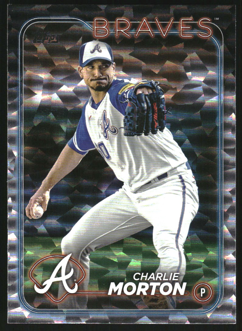 2024 Topps Silver Crackle Foil Board #221 Charlie Morton