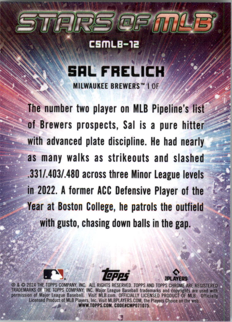 2024 Topps Stars of MLB Chrome Baseball Card Pick (Inserts) - Picture 17 of 113