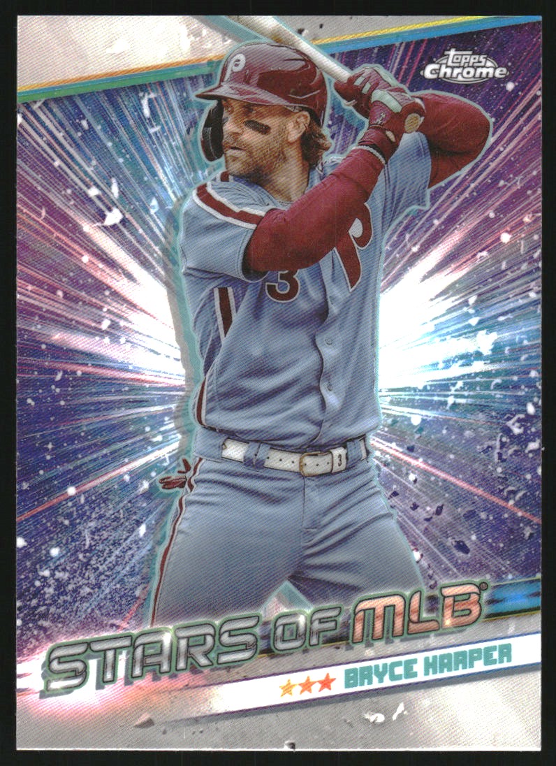 2024 Topps Stars of MLB Chrome #CSMLB14 Bryce Harper