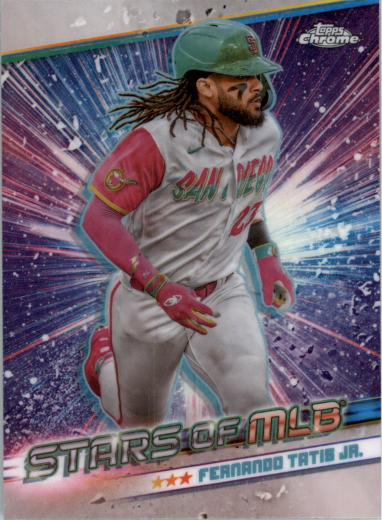 2024 Topps Stars of MLB Chrome Baseball Card Pick (Inserts) - Picture 20 of 113