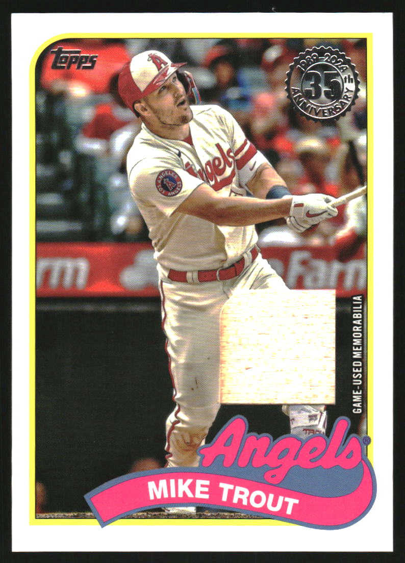 2024 Topps '89 Topps Relics #89BRMT Mike Trout Jersey