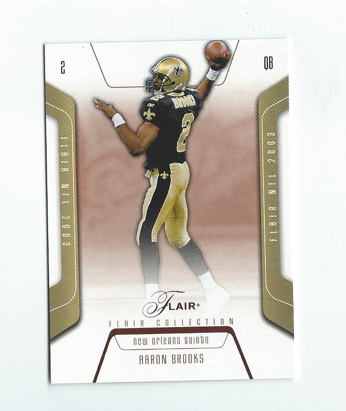 2003 Flair Collection #2 Aaron Brooks