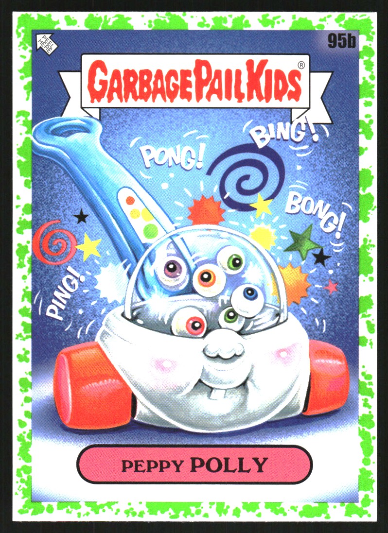 2024 Topps Garbage Pail Kids At Play Booger Green #95b Peppy Polly