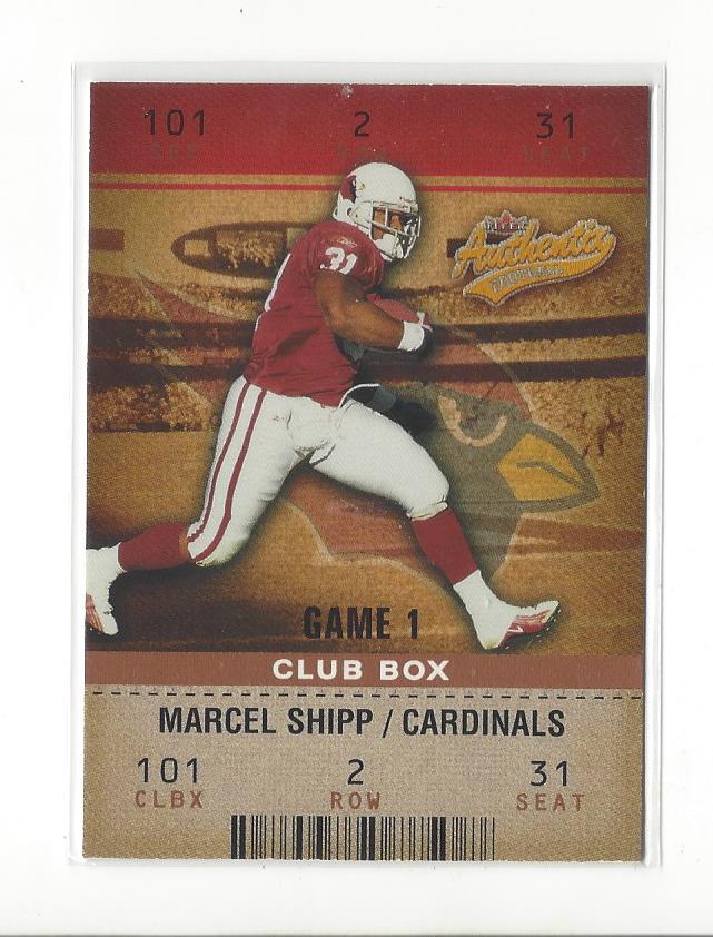 2003 Fleer Authentix Football Club Box Parallel Singles xxx/100 - Sie wählen - Bild 6 von 6