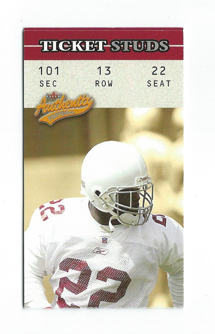 2003 Fleer Authentix Ticket Studs #4TS Emmitt Smith