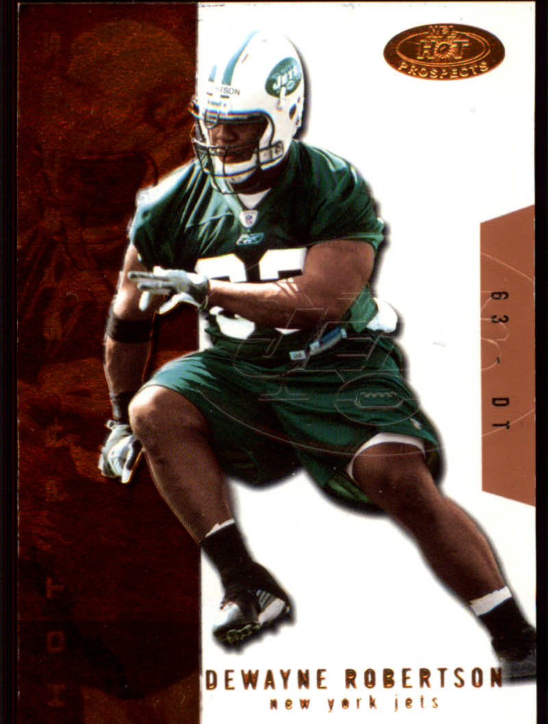 2003 Hot Prospects #120 DeWayne Robertson RC
