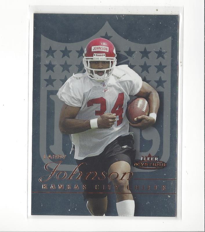 2003 Fleer Mystique #100 Larry Johnson RC