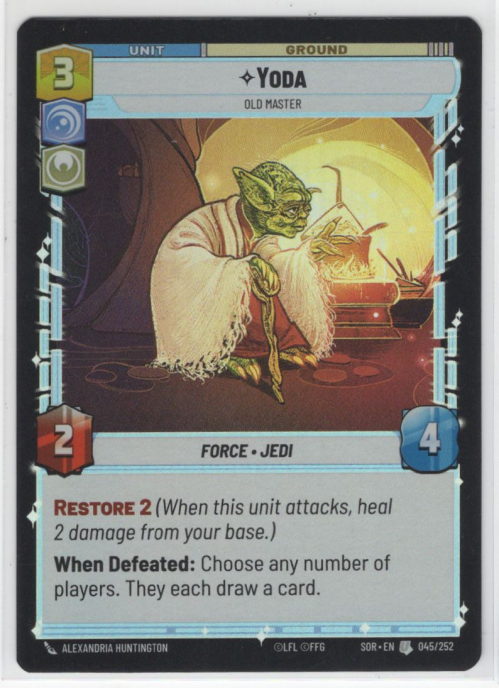 2024 STAR WARS UNLIMITED FOIL 1-250! PICK YOUR CHARACTER! COMPLETE YOUR SET!