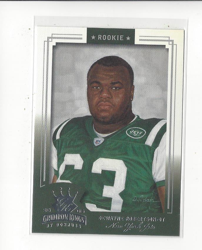 2003 Gridiron Kings #141 DeWayne Robertson RC