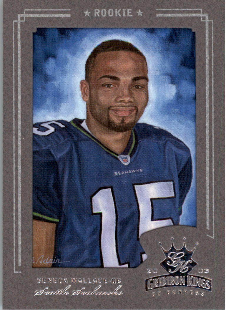 2003 Gridiron Kings Silver 109 Seneca Wallace /150 NMMT