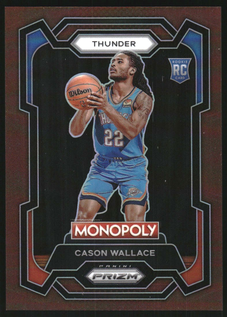 2023-24 Panini Prizm Monopoly Brown #63 Cason Wallace