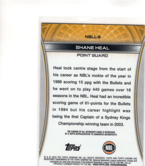 B6565- 2022-23 Topps Chrome NBL Basketball Cards -You Pick- 15+ FREE US SHIP - Picture 45 of 49