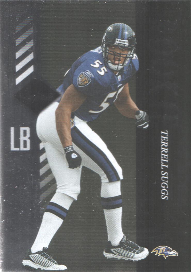 2003 Leaf Limited #121 Terrell Suggs RC back image