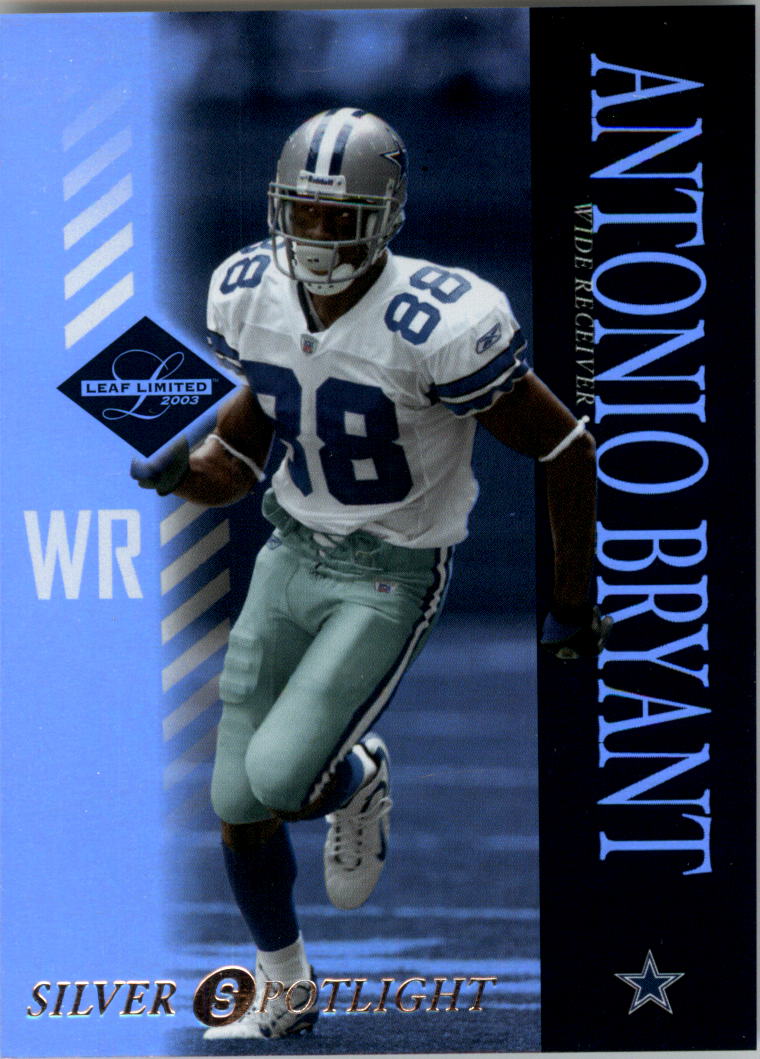 2003 Leaf Limited Silver Spotlight #27 Antonio Bryant