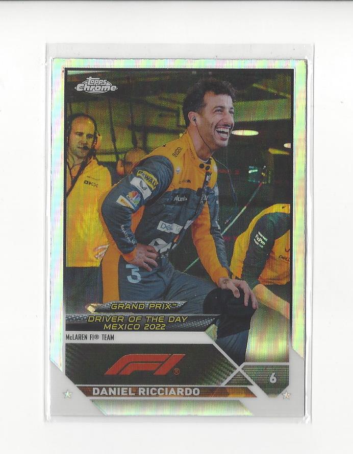 2023 Topps Chrome Forumla 1 Racing Refractor Singles - Tú eliges - Imagen 7 de 8