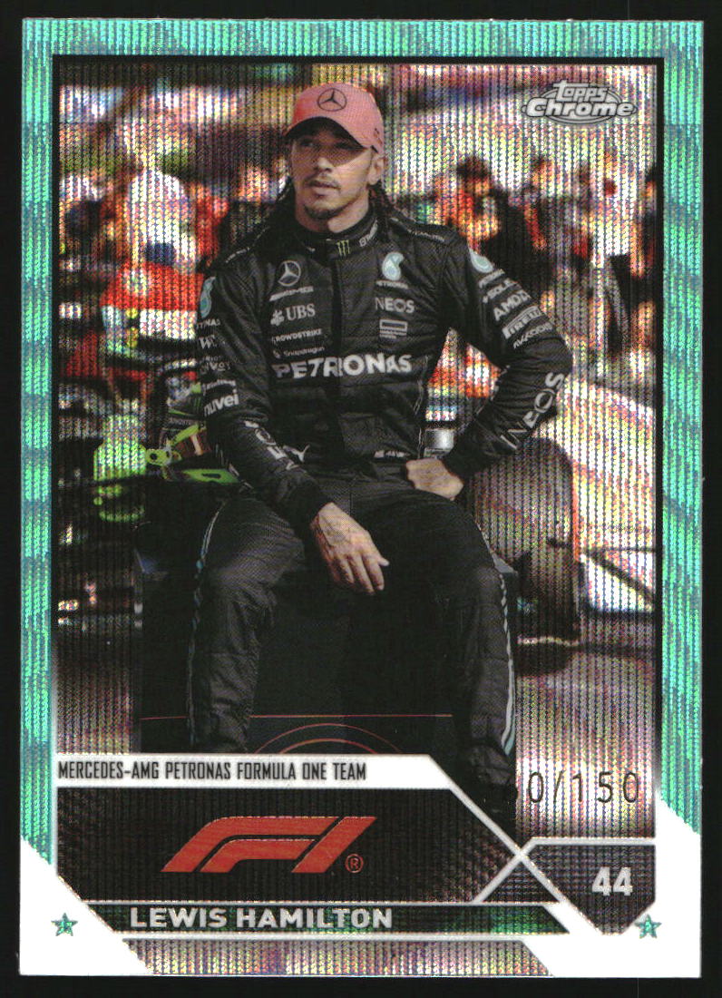 2020 Topps Chrome Sapphire Formula 1 #144 Lewis Hamilton/Grand