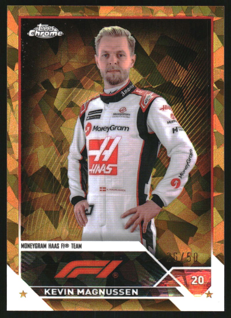 2023 Topps Chrome Sapphire Formula 1 Image Variations Gold