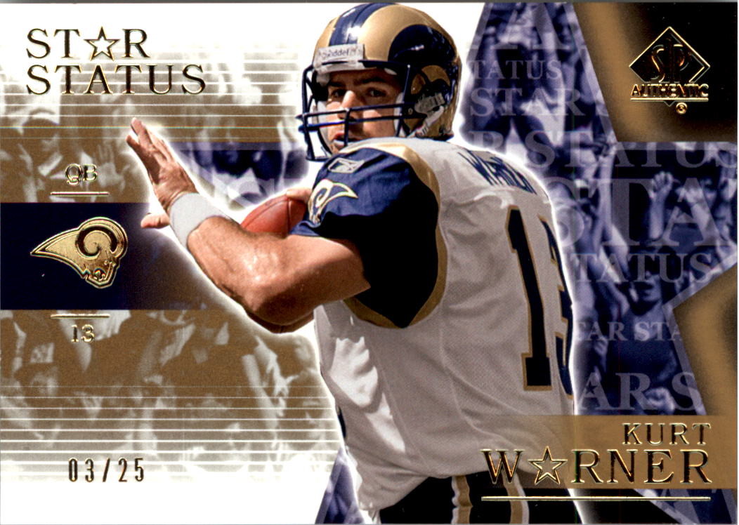 2003 SP Authentic Gold #145 Kurt Warner SS