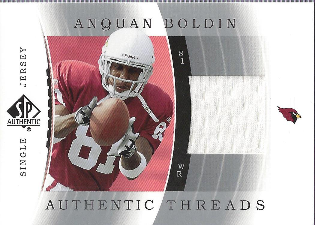 2003 SP Authentic Threads #JCAB Anquan Boldin