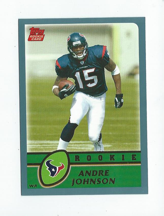 2003 Topps #380 Andre Johnson RC