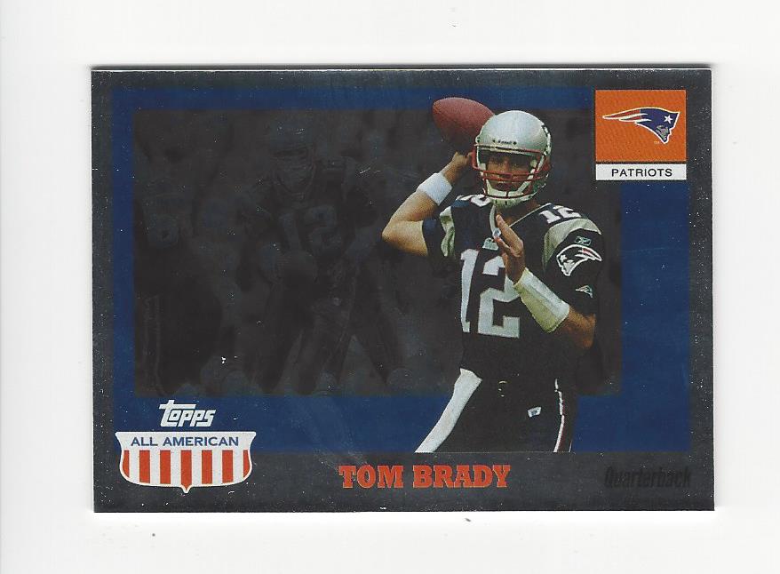 2003 Topps All American Foil #41 Tom Brady