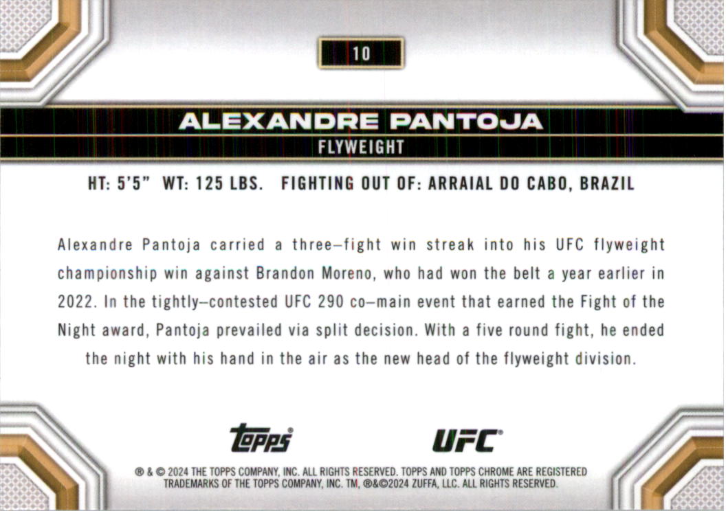 2024 Topps Chrome UFC Magenta Refractors MMA Card Pick (Inserts) - Picture 7 of 126