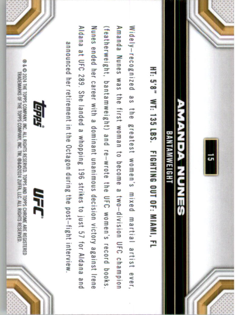 2024 Topps Chrome UFC Magenta Refractors MMA Card Pick (Inserts) - Picture 11 of 126