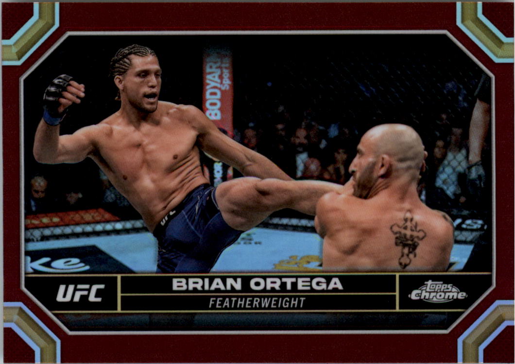 2024 Topps Chrome UFC Magenta Refractors MMA Card Pick (Inserts) - Picture 22 of 126