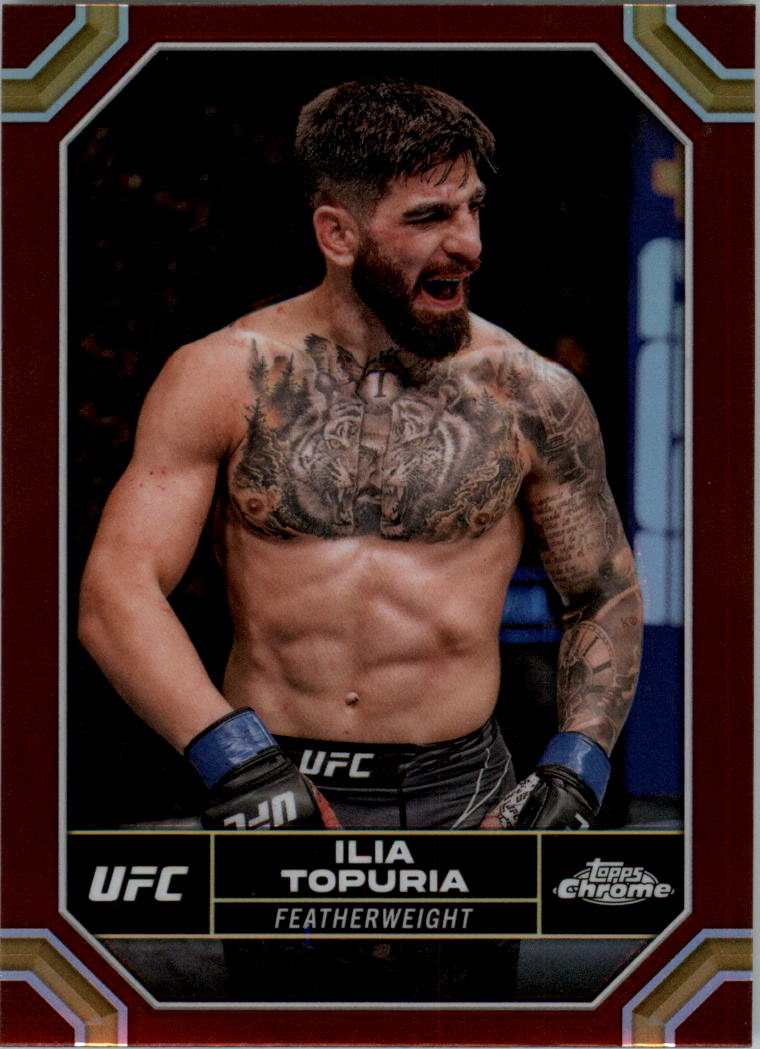 2024 Topps Chrome UFC Magenta Refractors MMA Card Pick (Inserts) - Picture 50 of 126