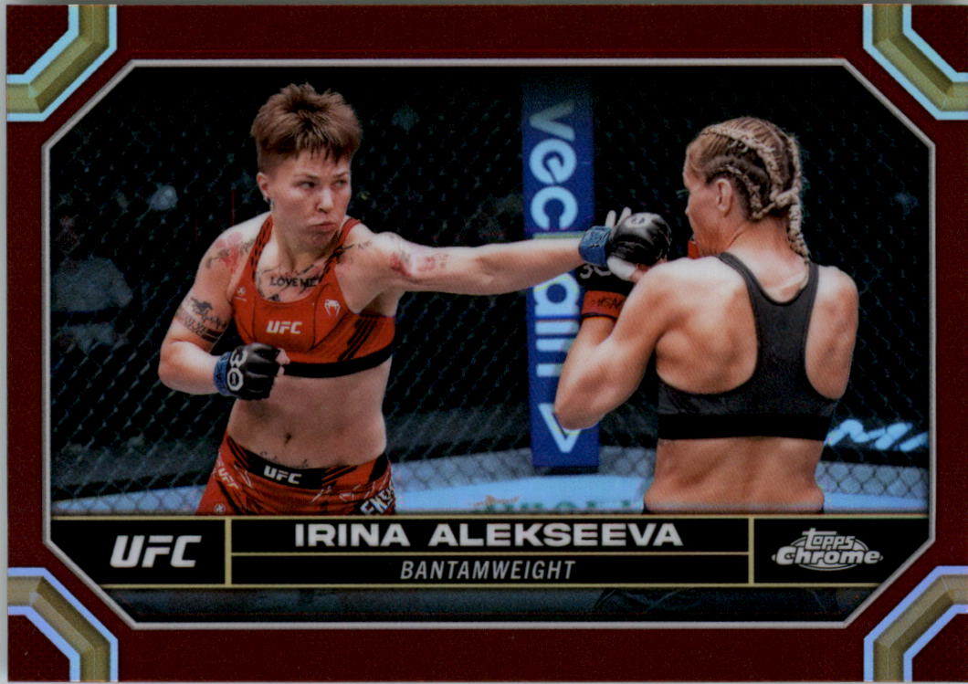 2024 Topps Chrome UFC Magenta Refractors MMA Card Pick (Inserts) - Picture 52 of 126