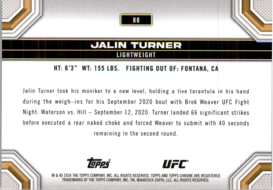 2024 Topps Chrome UFC Magenta Refractors MMA Card Pick (Inserts) - Picture 59 of 126