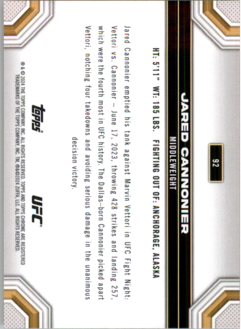 2024 Topps Chrome UFC Magenta Refractors MMA Card Pick (Inserts) - Picture 61 of 126