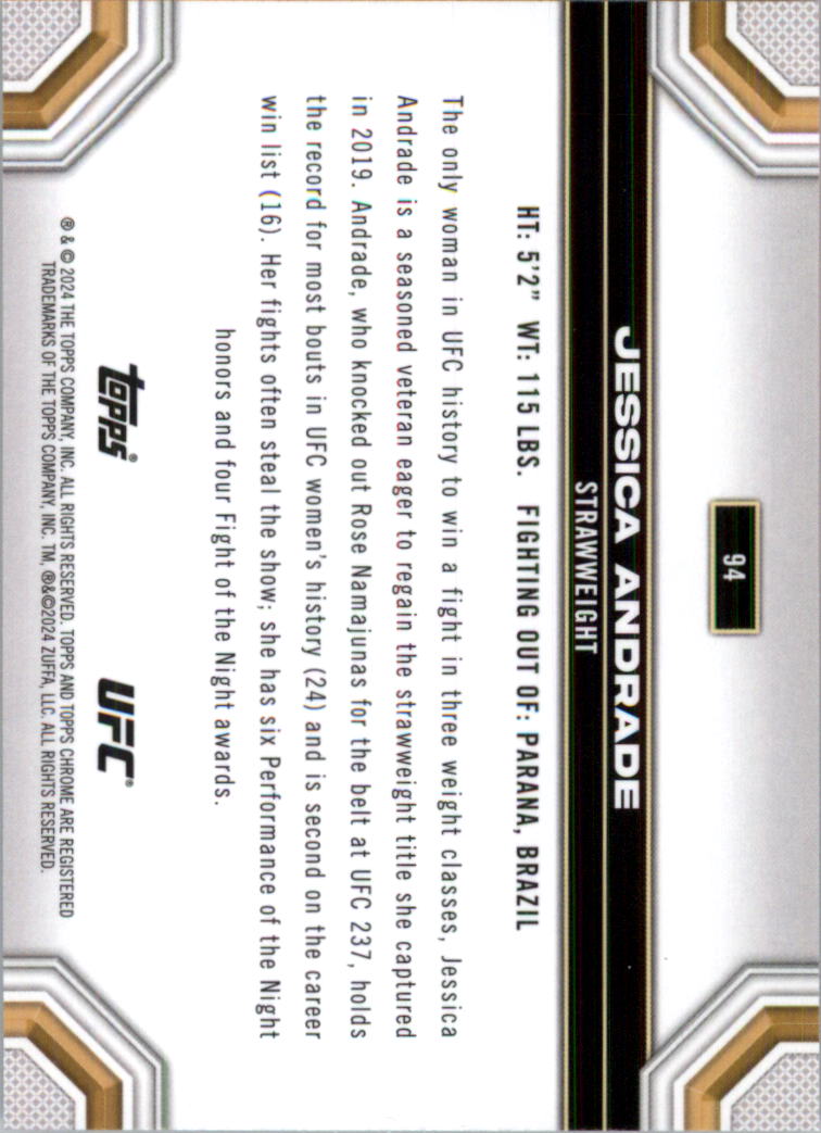 2024 Topps Chrome UFC Magenta Refractors MMA Card Pick (Inserts) - Picture 65 of 126