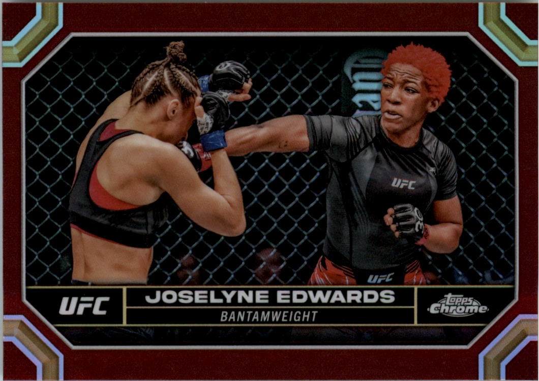 2024 Topps Chrome UFC Magenta Refractors MMA Card Pick (Inserts) - Picture 70 of 126