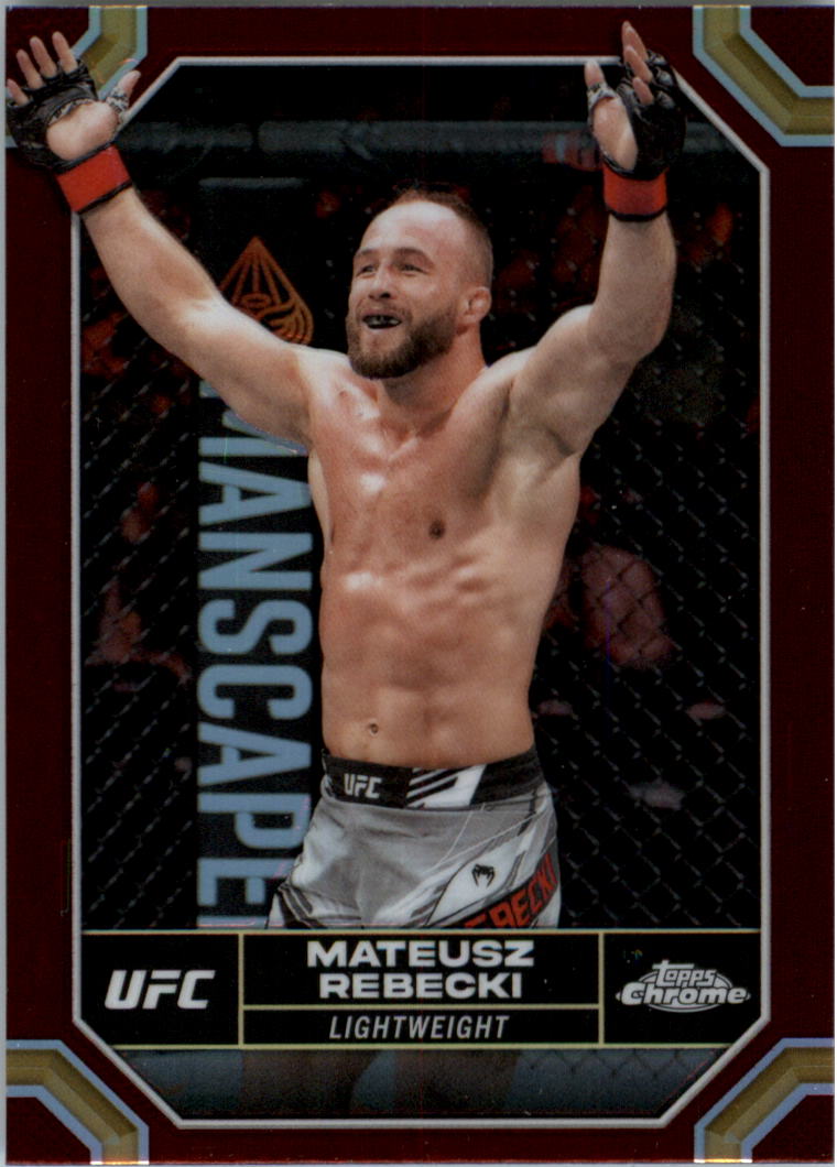 2024 Topps Chrome UFC Magenta Refractors MMA Card Pick (Inserts) - Picture 84 of 126