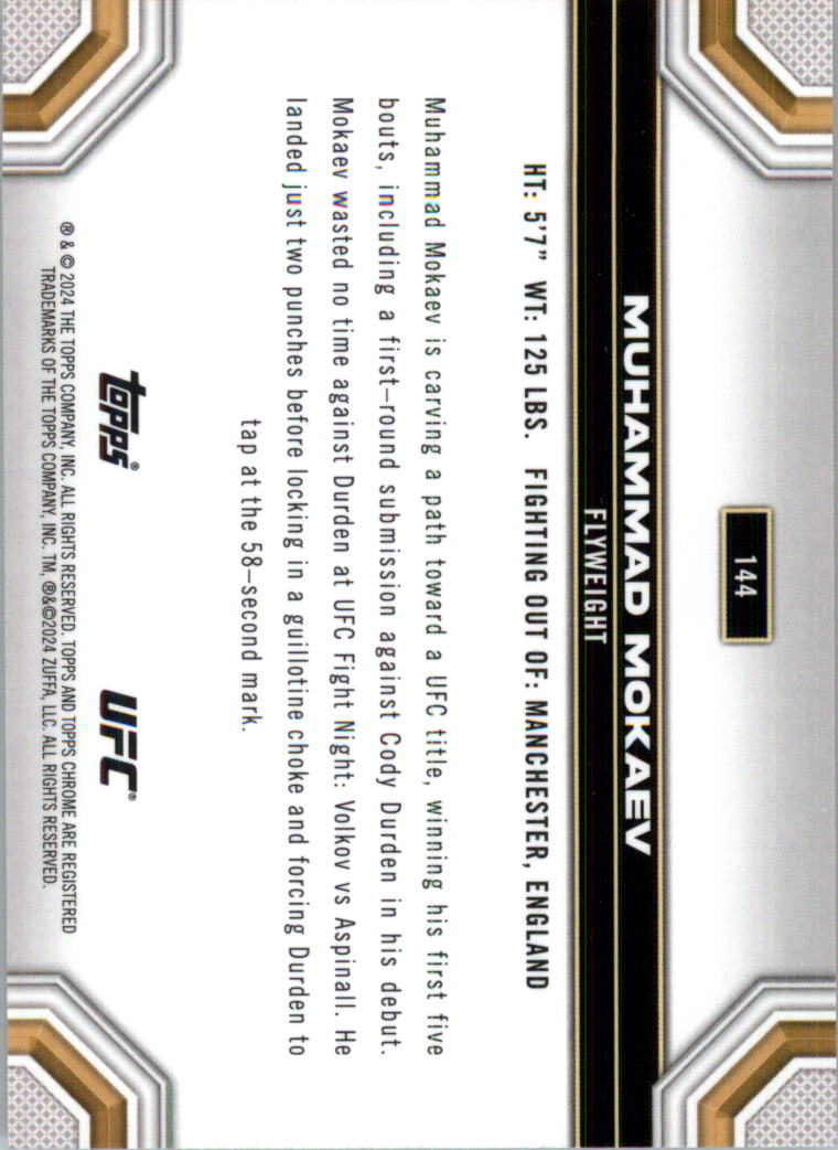 2024 Topps Chrome UFC Magenta Refractors MMA Card Pick (Inserts) - Picture 91 of 126