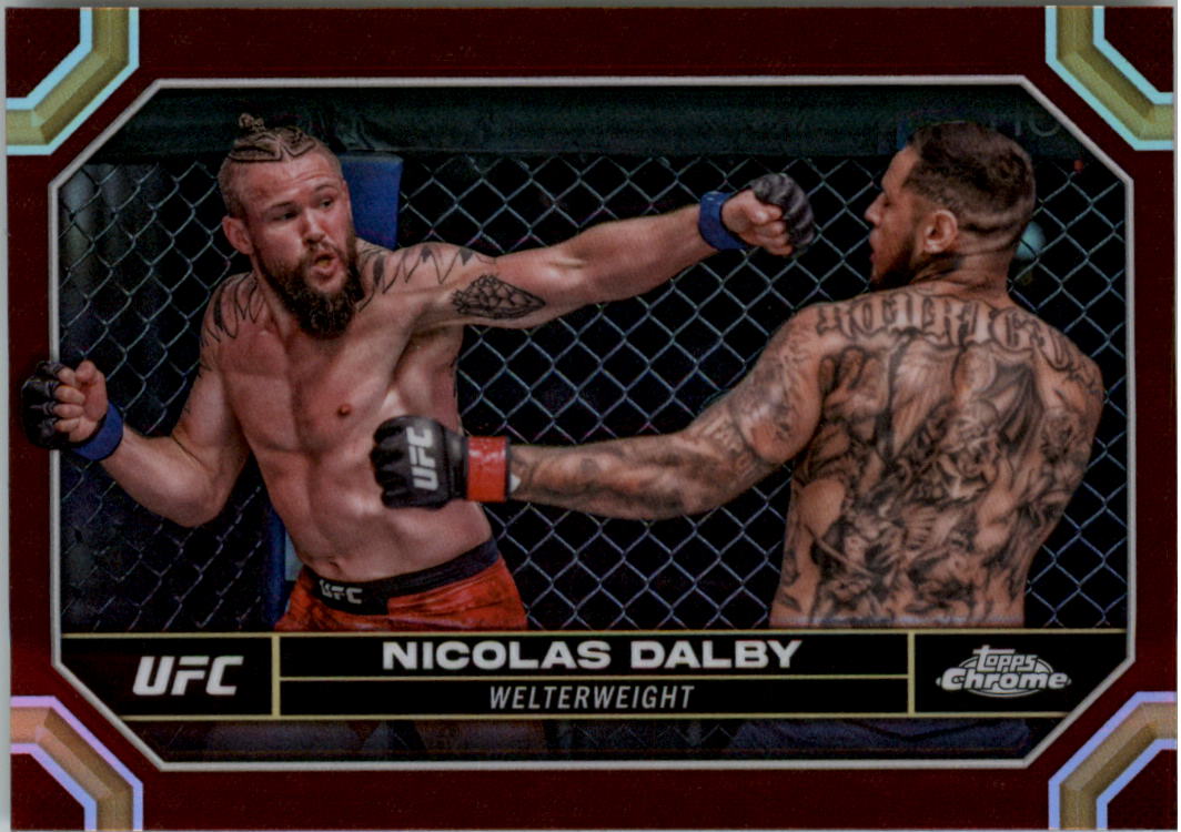 2024 Topps Chrome UFC Magenta Refractors MMA Card Pick (Inserts) - Picture 92 of 126