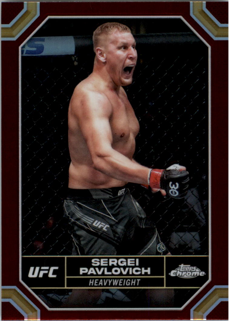 2024 Topps Chrome UFC Magenta Refractors MMA Card Pick (Inserts) - Picture 108 of 126